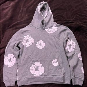 Denim Tear The Cotton Wreath Sweatshirt Grey